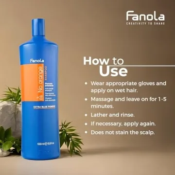 Fanola No Orange Shampoo Pack of 2 for Gorgeous Hair
