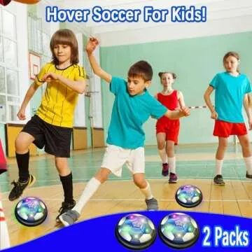 JRD&BS WINL Hover Soccer Ball Toys for Boys Girls, Rechargeable Floating Soccer Ball with Led Lights...