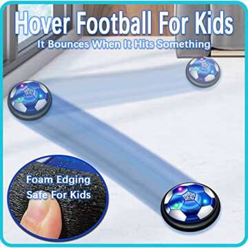 JRD&BS WINL Hover Soccer Ball for Kids, LED Floating Toy