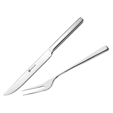 WÜSTHOF Stainless 2-Piece Carving Knife Set for Chefs