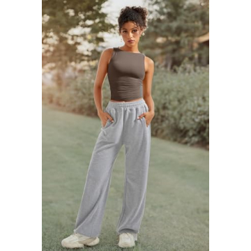 SUUKSESS Double Lined Buttery Soft Tank Top for Women