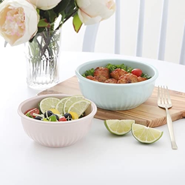 ZEN Pleats Porcelain Airtight Bowls Stylish Kitchen Essential