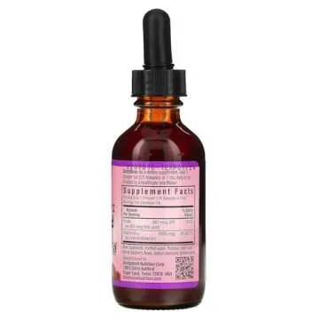 Bluebonnet Nutrition Liquid B12 & Folic Acid - Delicious Raspberry Flavor, Vegan, Soy-Free, Gluten-F...