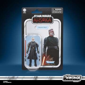 Star Wars Vintage Collection Baylan Skoll Action Figure from Ahsoka - 3.75 Inch Collectible