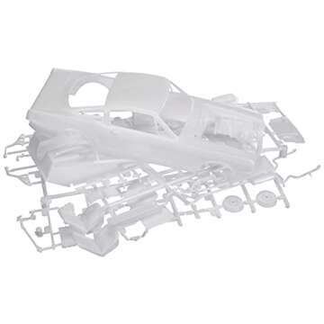 Revell 85-2482 '66 Shelby Mustang GT350H Model Car Kit 1:24 Scale 91-Piece Skill Level 4 Plastic Model Car Building Kit, Black