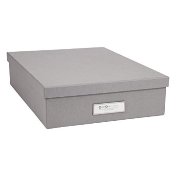 Bigso Oskar Document Storage Box - Stylish & Functional
