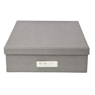 Bigso Oskar Document Storage Box - Stylish & Functional