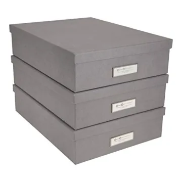 Bigso Oskar Document Storage Box - Stylish & Functional