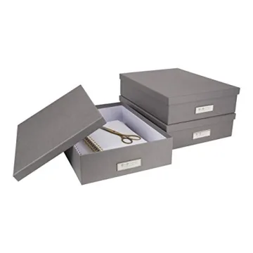 Bigso Oskar Document Storage Box - Stylish & Functional