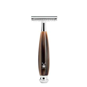 MÜHLE VIVO 4-piece Pure Badger Modern Safety Razor Luxury Wet Shaving Set - Perfect for Every Day U...