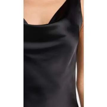 Norma Kamali Women's Maria Mini Dress, Black, XS