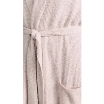 Barefoot Dreams CozyChic Lite HE Robe in Faded Rose-Pearl