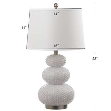 Rita Modern White Table Lamp Set - Stylish Home Decor