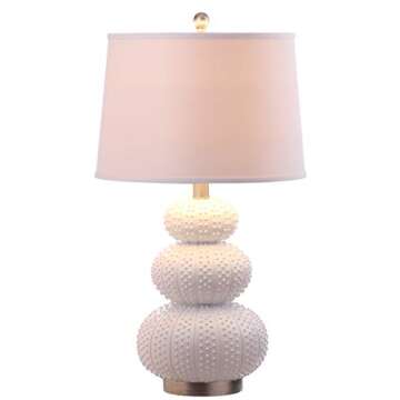 Rita Modern White Table Lamp Set - Stylish Home Decor