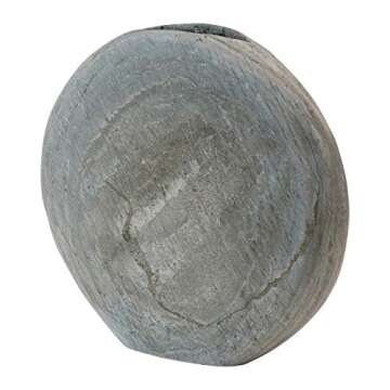Bloomingville Natural Slate, Grey (Each One Will Vary) Vase (AH1839)