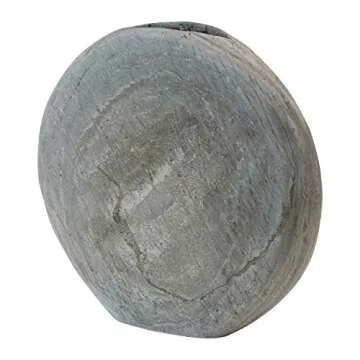 Bloomingville Natural Slate, Grey (Each One Will Vary) Vase (AH1839)