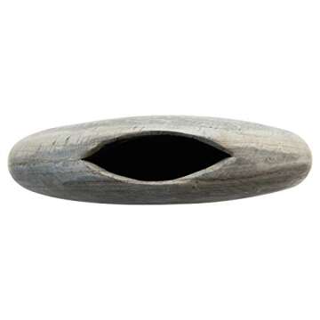 Bloomingville Natural Slate, Grey (Each One Will Vary) Vase (AH1839)