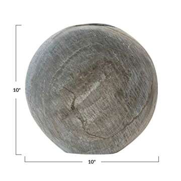 Bloomingville Natural Slate, Grey (Each One Will Vary) Vase (AH1839)