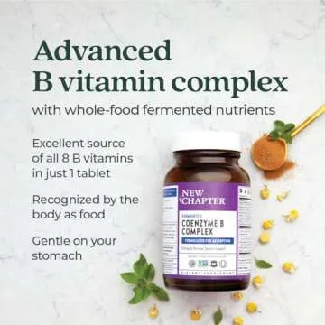 New Chapter Vitamin B Complex - Organic Energy Support