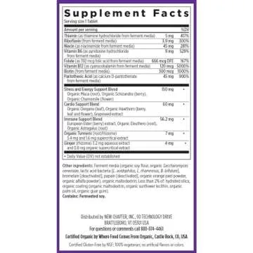 New Chapter Vitamin B Complex - Organic Energy Support