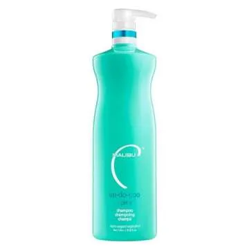 Malibu C Un-Do-Goo Hair Shampoo - Sulfate Free Clarifying Shampoo to Remove Build Up, Styling Product Resins + Restore Manageability - Enhances Shine and Softness (33.8 oz)