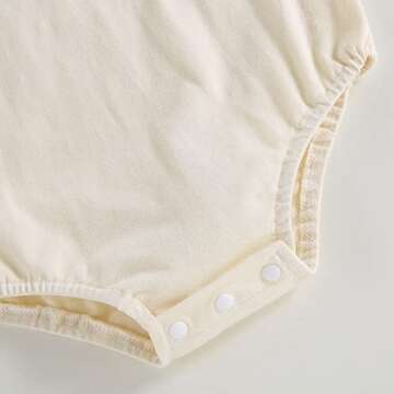 WALLARENEAR Bubble Romper Newborn Baby Boy Girl Solid Color/Color Block Bodysuit Short Sleeve Sweatshirt Romper Summer Clothes (Color Block Pink Collar, 0-3 Months)