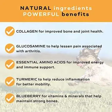 Natural Mobility Chews for Dogs – Joint Support