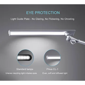 PHIVE CL-1 LED Architect Desk Lamp for Any Workspace