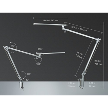 PHIVE CL-1 LED Architect Desk Lamp for Any Workspace