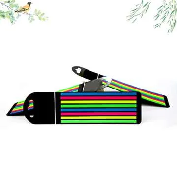 Decoendiy 320pcs Long Page Markers Sticky Index Tabs, Neon Highlighter Strips Memo Note Tabs Transparent Long Page Flags Tabs