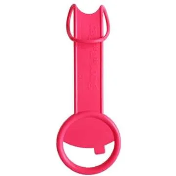 Tagalong Stroller Accessory for Child Safety | Toddler Must Have to Keep Kids Close | Toddler Travel Accessory - Links to Strollers, Backpacks, Shopping Carts - Disney Trip Essential - Pink Tag