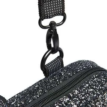 Beaumont Black Sparkle Flute Case for Musicians