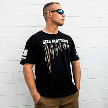 Grunt Style Patriotic Men's Graphic Tee - True Fit & Comfort