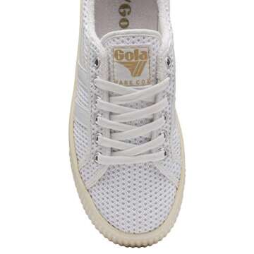 Gola Women's White Vintage Blue Sneakers - Classic Comfort