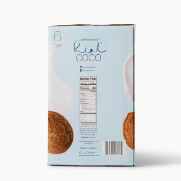 Real Coco Organic Coconut Milk - Pure Tropical Indulgence