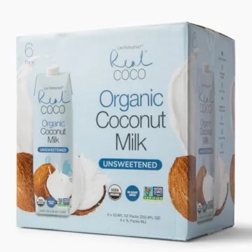 Real Coco Organic Coconut Milk - Pure Tropical Indulgence