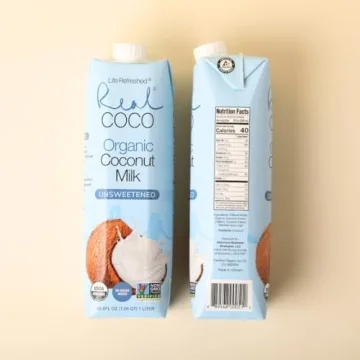 Real Coco Organic Coconut Milk - Pure Tropical Indulgence