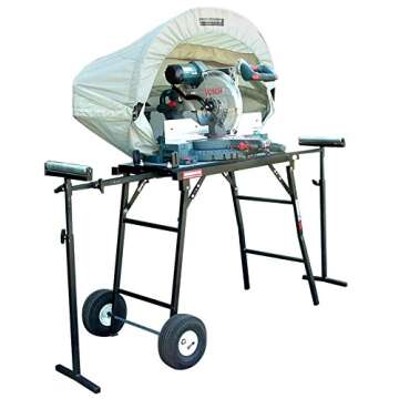 Rousseau 5000 Dust Solution for Miter Saws, Silver