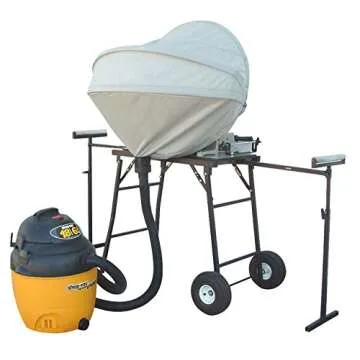 Rousseau 5000 Dust Solution for Miter Saws, Silver