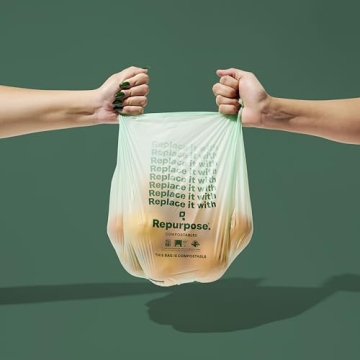 Repurpose Compostable 3 Gallon Trash Bags, 100 Count