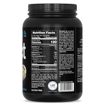 PEScience Select Low Carb Protein Powder, Chocolate Cupcake, 27 Serving, Keto Friendly and Gluten Free