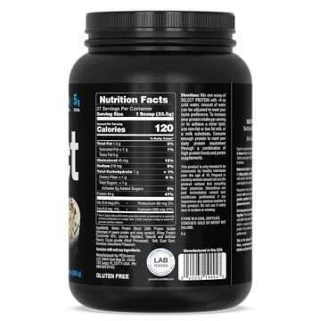 PEScience Select Low Carb Protein Powder, Chocolate Cupcake, 27 Serving, Keto Friendly and Gluten Free