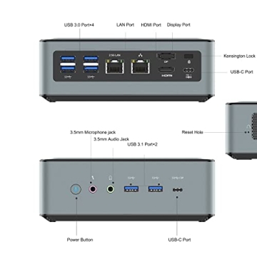 MINISFORUM HM80 Mini PC with Ryzen 7 Performance