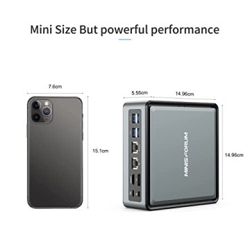 MINISFORUM HM80 Mini PC with Ryzen 7 Performance