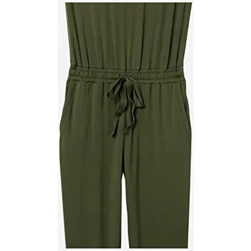 Comfortable Daily Ritual Women’s Supersoft Jumpsuit
