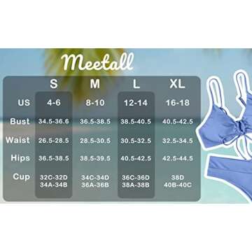 Meetall Cheeky Bikini Sets for Women High Cut Leg Rise Triangle String Halter Top Swimsuits High Waisted Cute Bathing Suit Two Piece Sexy Big Busted Curvy Black M