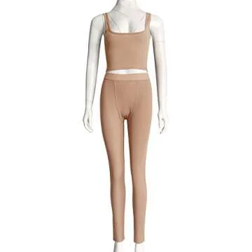 ZFLM Casual Workout Sets for Women - Stylish 2 Piece Activewear