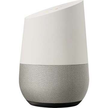 Google Home White Slate One Size Smart Speaker Google Assistant