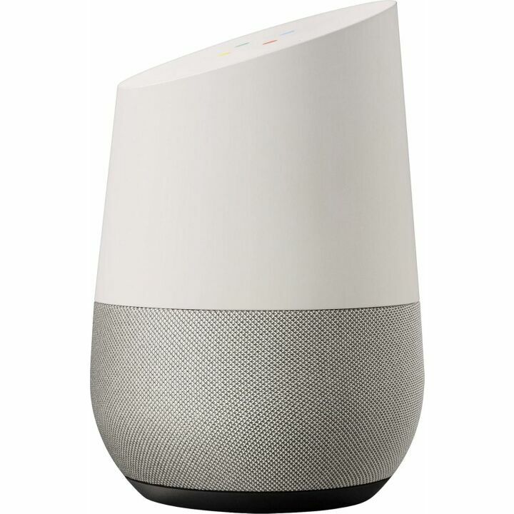 Google Home White Slate One Size Smart Speaker Google Assistant