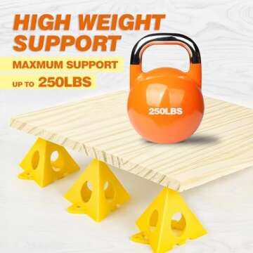 KATA Painters Pyramid Stands - 32pcs Painting Risers & Supports